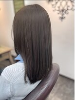 カノア ヘアー ラウンジ(Kanoa hair lounge)&nbsp;グレージュストレート