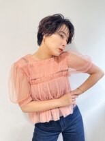 クラン 岡本(Chlan)&nbsp;ふんわりパーマで一味違う大人ショート♪