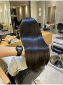 髪質改善＊ロングレイヤーグレーベージュ＊美髪【Zina船橋】