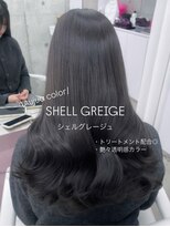 エヌアイ オモテサンドウ(ni omotesando)&nbsp;人気な黒髪/シェルグレージュ/ブルーグレージュ　上野