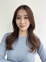 ケーツー エソラ池袋店(K-two)&nbsp;韓国ロング×くびれヘア*フェイスレイヤーカット*白髪染めOK