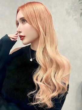 ロウル 渋谷(LOWRL) オレンジ/ブリーチ/エクステ