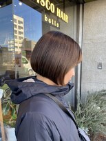 ディスコヘアー ベッロ(DISCO HAIR bello)&nbsp;ミニボブスタイル