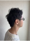 ふんわりアップバング