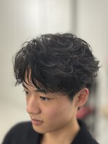 バース 梅田中崎町店(BIRTH)&nbsp;ニュアンスパーマフェザーパーマセンターパートシャドーパーマ