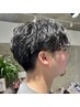 【メンズ／トレンドパーマ】カット＋パーマ＋補修トリートメント