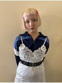 デザインカラーとミニボブ
