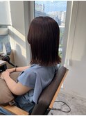 髪質改善艶カラー7月3日
