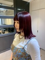 ザザ ZA/ZA 茗荷谷 小顔ミディアムボブ