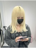 ブロンドカラー/エンドカラー