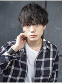 メンズ/マッシュ/ツイストスパイラルパーマ
