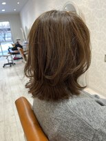 モコ(MOCO)&nbsp;◆大人レイヤー×白髪ぼかしナチュラルボブ