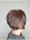 40代50代60代×ダイヤモンドグラデーションボブ×イノアカラー