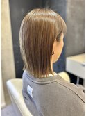 ナチュラルストレートボブ