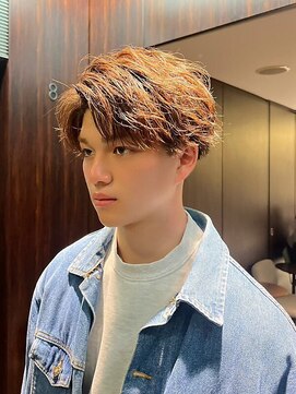 クィーンズガーデンバイケーツーギンザ(QUEEN’S GARDEN by K two GINZA) メンズパーマ/波巻き/ツイスト/スパイラル/ニュアンスパーマ