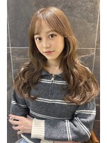 ロンド ロワール 門前仲町(Lond Loire)&nbsp;似合わせカット大人ガーリー、着物ダークアッシュ門前仲町