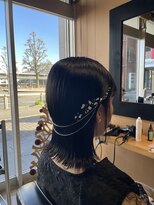 オーガニック ライフ 若葉 鶴ヶ島(organic+life)&nbsp;ヘアアレンジ◎大人ヘア簡単アレンジ