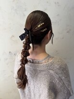 ソル(S.O.L)&nbsp;編みおろしアレンジ♪