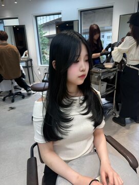 ザシェノンウメダ(THA CHAINON UMEDA) 着物ヘア/大人ガーリー/ダークアッシュ/似合わせカット/心斎橋