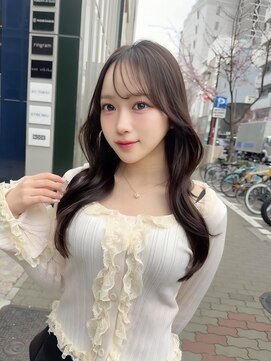 クム(kumu) 【kumu】似合わせレイヤー /グレージュ/ アイドル前髪/栄/名古屋