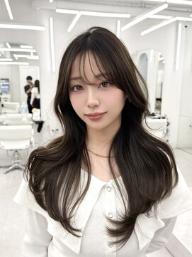 アマトウキョウスマートサロン(AMA TOKYO×Smart Salon) 韓国スタイル/ナチュラルくびれヘア_くびれ巻き_レイヤーカット