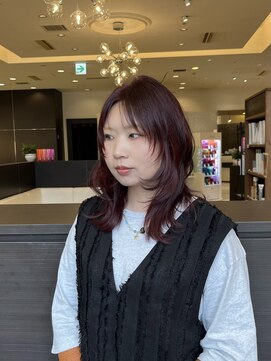 ヴィサージュ ギンザ VISAGE GINZA ブリーチなしレッドカラー