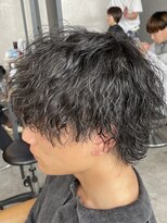 インテグリ オオタ(INTEGRI oota)&nbsp;無造作濡れ感マッシュウルフ×ツイストスパイラルパーマ