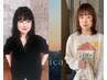 《澁谷咲映のカットカラーメニュー》カット＋カラー￥10950