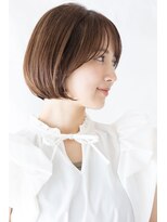 ヘアスタジオルース(HAIR STUDIO LUZ)&nbsp;40代50代60代の大人ボブ/白髪ぼかしハイライト/堀江/北堀江