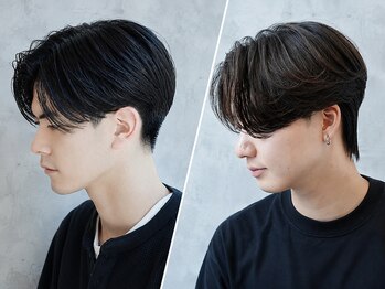 リロン 新宿(RIRON)の写真/理論的カットが得意◎[新宿駅/新宿メンズ/新宿メンズヘア/men’s/メンズ/メンズヘア/メンズカット/眉毛]