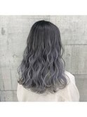 髪質改善×ホワイトグレージュ