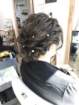 ロカット サロン(Roquat Salon)&nbsp;ゆるふわなみなみウェーブアレンジ【ヘアセット　立川南/立川】