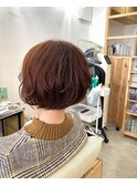前下がりミニボブ