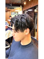 スマイルヘアー 荻窪店(Smile hair)&nbsp;耳かけ七三スタイル