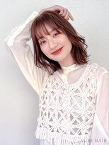 オーブ ヘアー アディ 佐賀店(AUBE HAIR adii) 20代・30代_大人可愛い顔回りレイヤー