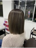 切りっぱなしボブ