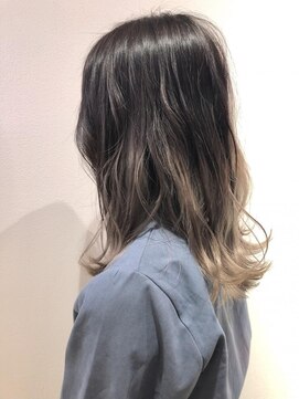 ネオヘアー 曳舟店(NEO Hair) ホワイトグラデーション/デザインカラー/くびれヘア/曳舟