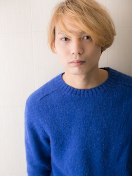 モッズヘアメン 名護大東店(mod's hair men) 脱マンネリ!ハイトーンブロンドヘアマッシュルームヘアc名護大東