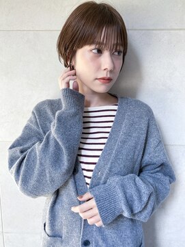 サーカス バイ ビュートリアム 青山(CIRCUS by BEAUTRIUM) 芳根京子　耳かけショートボブ　ショートヘア　耳かけショート