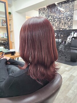 アンクラウド(an cloud) カシスピンク/ピンクブラウン/ブリーチなしカラー