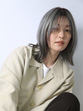 ラヴェストバイフレイスウェル(LOVEST by frace well) 【LOVEST服部】シースルーバング/シルバー/ヘルシースタイル