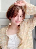 大人っぽショートボブ×モカブラウン♪ #髪質改善#長浜#ブリーチ