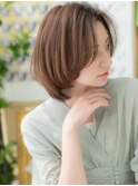 大人ハイライト小顔ナチュラルボブウルフTb3浦和20代30代40代