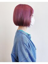 アヴァンセ サニー美容室&nbsp;ピンクボブ