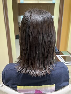 ブランシェ 高蔵寺店(BRANCHE) ☆艶カラー☆ダークグレージュ【北川】