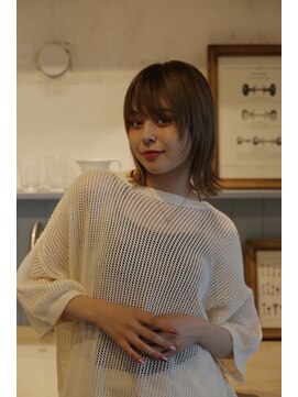 ラウブロッサム 大宮西口店(Lau Blossom) 顔まわりレイヤー レイヤーカット