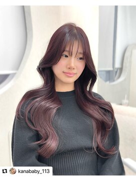 ガガ 心斎橋(GAGA) イメチェン◎ペールベージュ大人ガーリーウルフカット