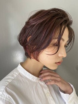 ペネロープ(Penelope)の写真/一人ひとり違う「似合わせショート」が大人気♪小顔効果を演出♪乾かすだけでキマる！柔らかい雰囲気に◎