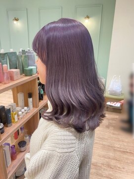 モリオフロムロンドン 大宮店(morio from London) ラベンダーグレージュ【金山】