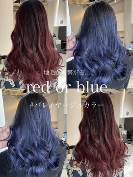 アライブ ハラジュク(ALIVE harajuku) 【Rikuto指名限定】ブルー、レッドバレイヤージュ